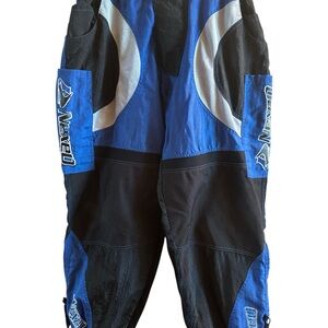 Nexed Men’s Paintball Motorcross Small (28-32 inches) Blue Black White 28 Inseam